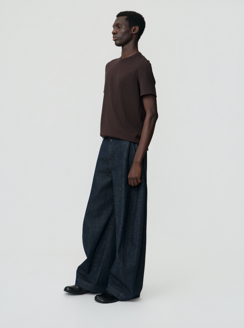 OPICLOTH INDIGO CURVED JEANS