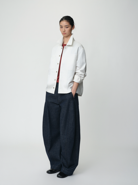 OPICLOTH INDIGO CURVED JEANS