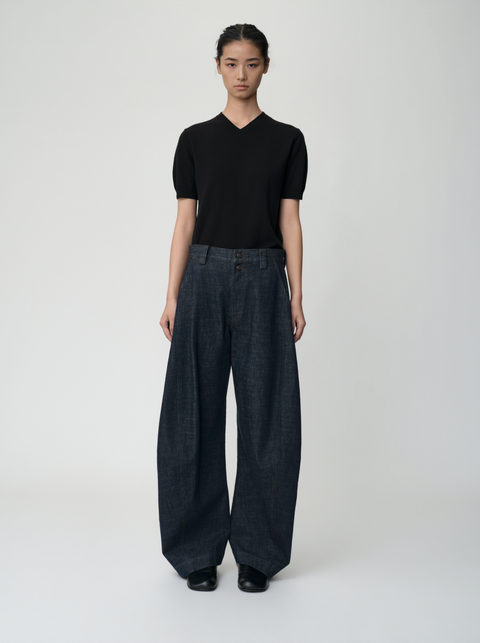 OPICLOTH INDIGO CURVED JEANS