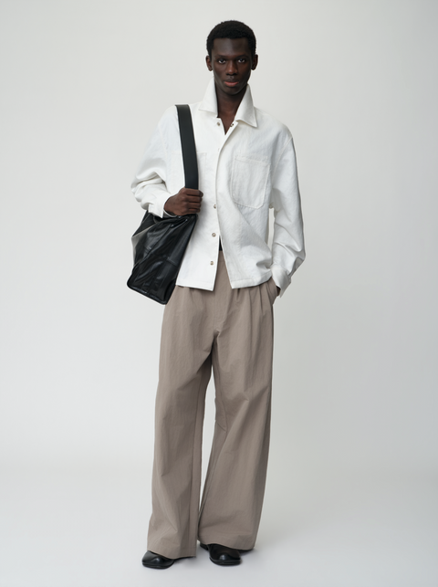 OPICLOTH EEL LEATHER CROSSBODY BAG