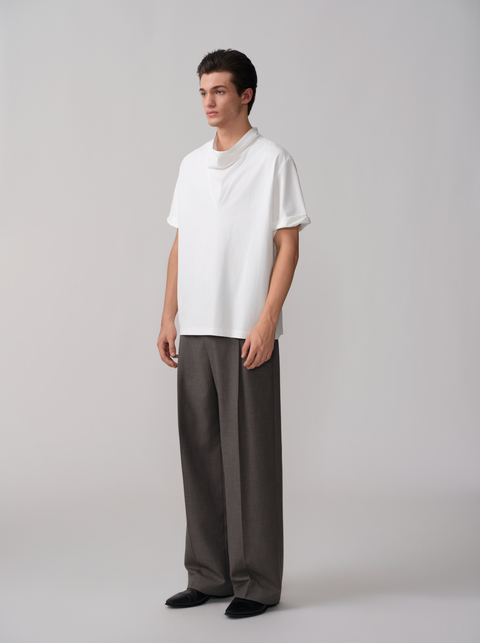 OPICLOTH PLEATED TROUSERS