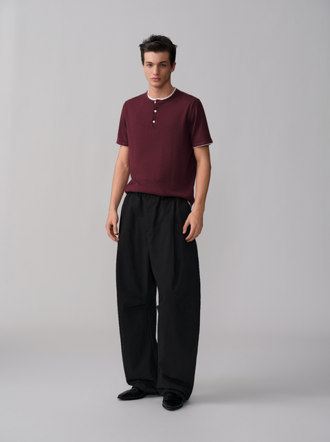 OPICLOTH COTTON CURVED PANTS