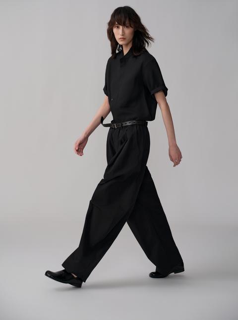 OPICLOTH COTTON CURVED PANTS