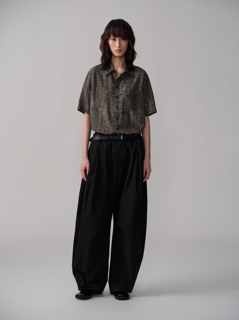 OPICLOTH COTTON CURVED PANTS