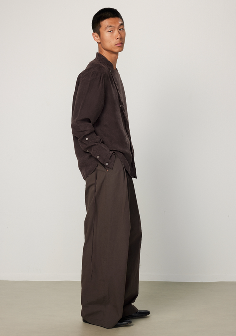EASE EASE DOUBLE PLEAT TROUSERS