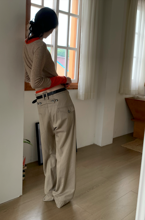 SIMPLE PROJECT ENGINEERED TROUSERS