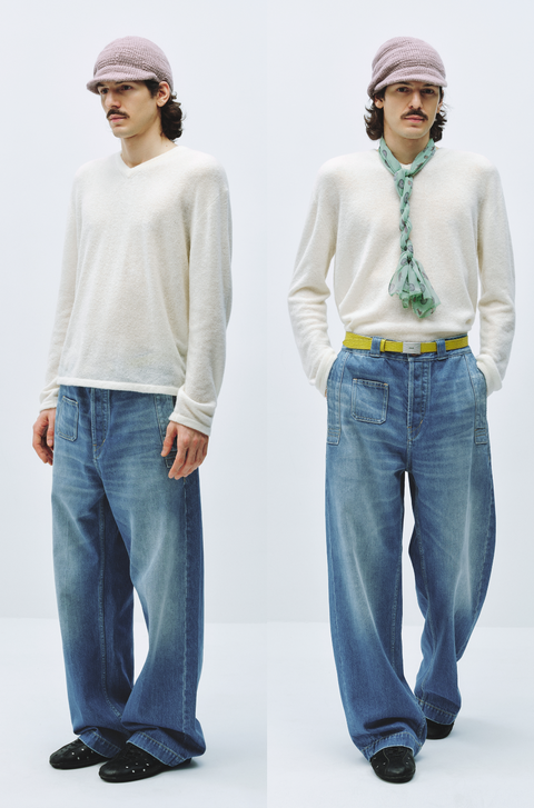 SIMPLE PROJECT STRAIGHT-LEG JEANS