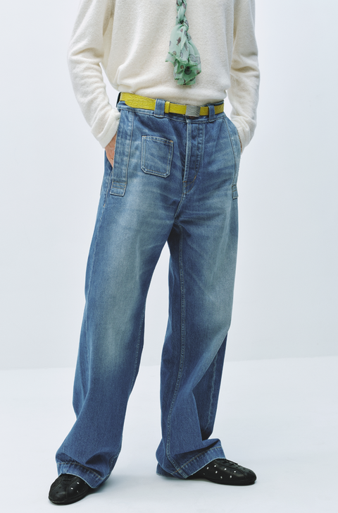 SIMPLE PROJECT STRAIGHT-LEG JEANS