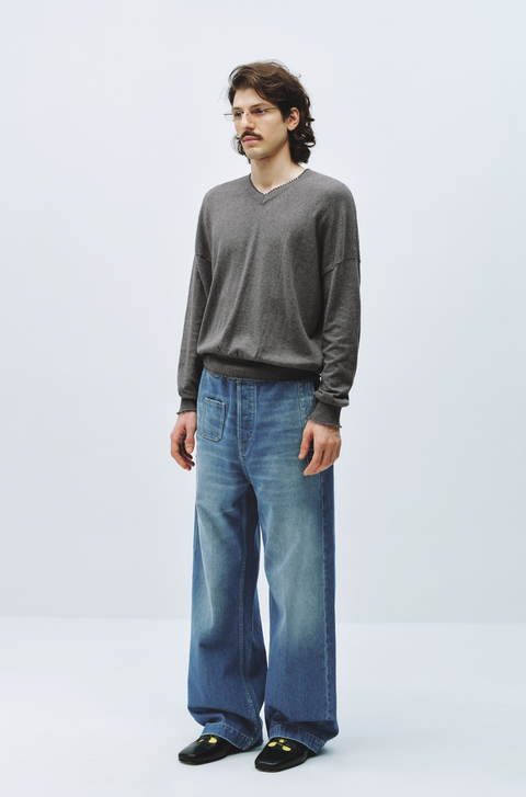 SIMPLE PROJECT STRAIGHT-LEG JEANS