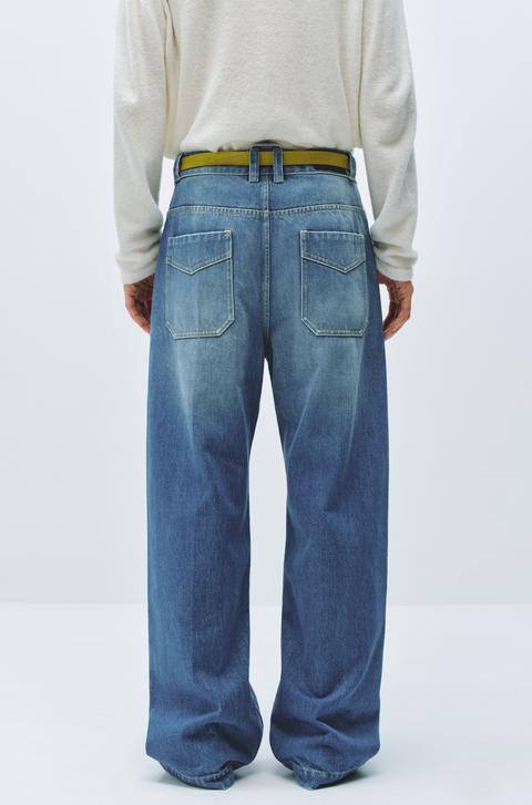 SIMPLE PROJECT STRAIGHT-LEG JEANS
