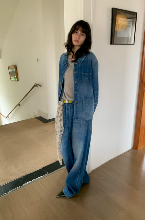 SIMPLE PROJECT STRAIGHT-LEG JEANS