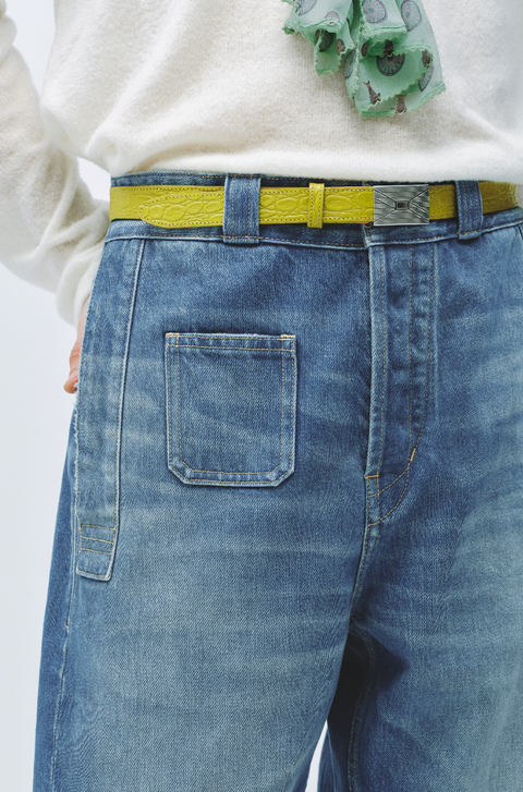 SIMPLE PROJECT STRAIGHT-LEG JEANS