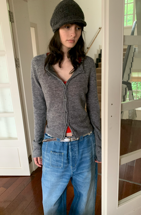 SIMPLE PROJECT STRAIGHT-LEG JEANS