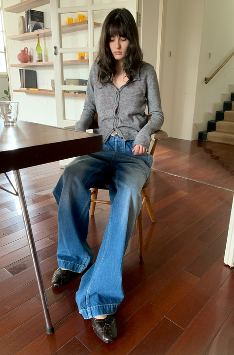 SIMPLE PROJECT STRAIGHT-LEG JEANS