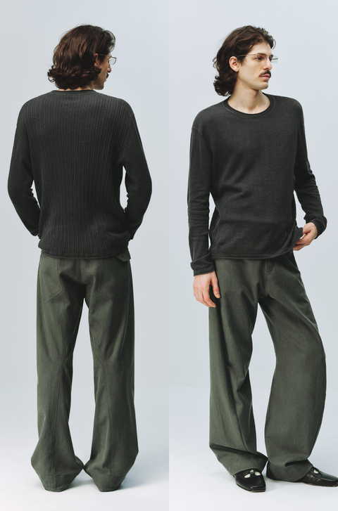 SIMPLE PROJECT LINEN T-SHIRT