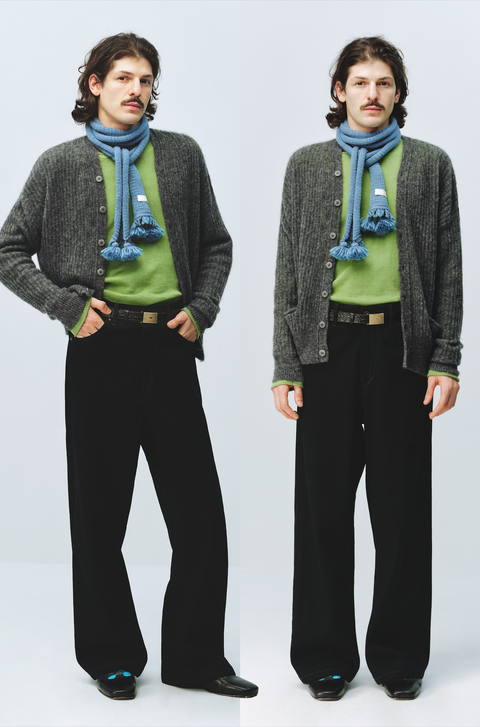 SIMPLE PROJECT MOHAIR CARDIGAN
