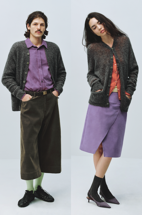 SIMPLE PROJECT MOHAIR CARDIGAN