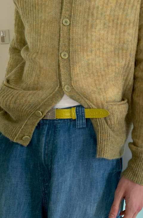 SIMPLE PROJECT MOHAIR CARDIGAN