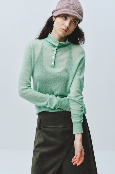 SIMPLE PROJECT MERINO WOOL SWEATER