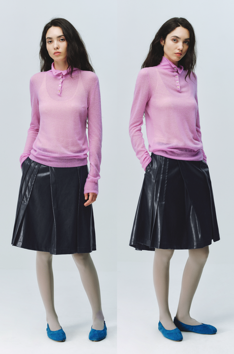 SIMPLE PROJECT MERINO WOOL SWEATER