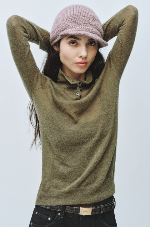 SIMPLE PROJECT MERINO WOOL SWEATER