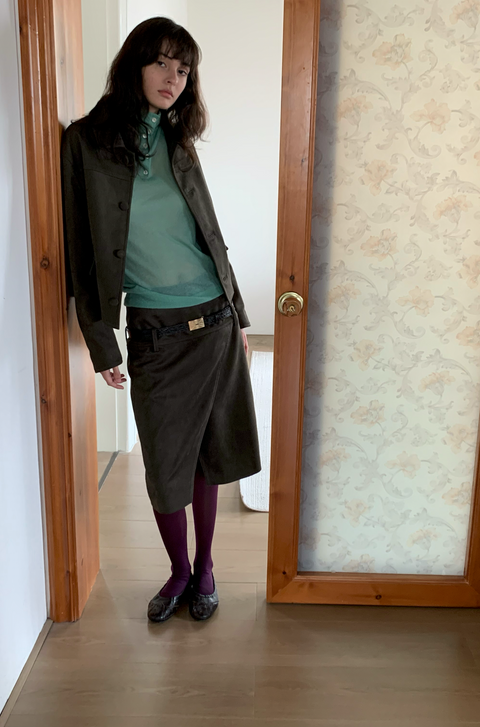 SIMPLE PROJECT MERINO WOOL SWEATER