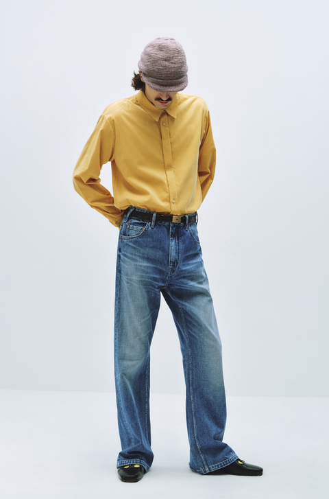 SIMPLE PROJECT CORDUROY SHIRT