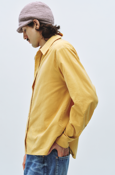 SIMPLE PROJECT CORDUROY SHIRT