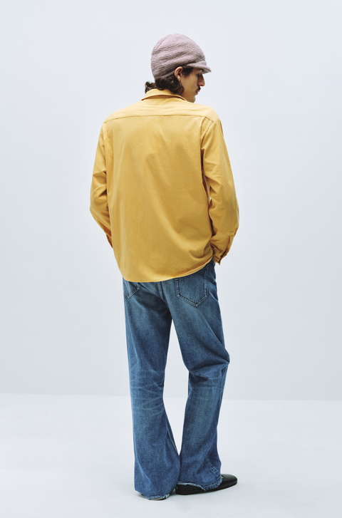 SIMPLE PROJECT CORDUROY SHIRT