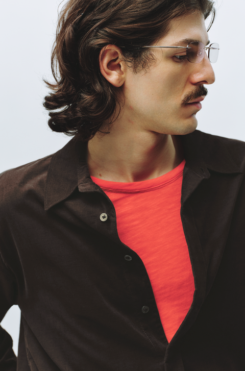 SIMPLE PROJECT CORDUROY SHIRT