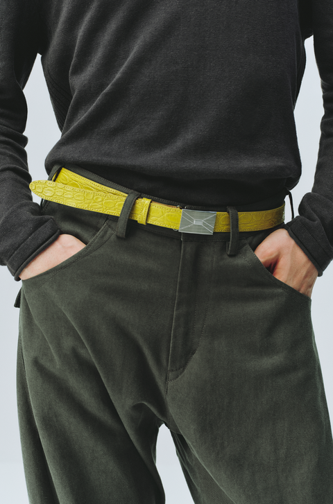 SIMPLE PROJECT CROC COPPER HINGE BELT