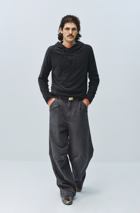 SIMPLE PROJECT WASHED CARGO PANTS