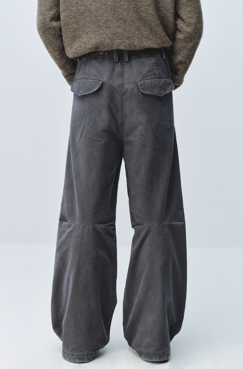 SIMPLE PROJECT WASHED CARGO PANTS