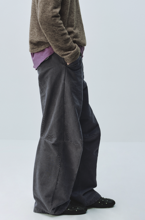 SIMPLE PROJECT WASHED CARGO PANTS