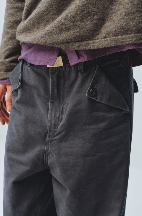 SIMPLE PROJECT WASHED CARGO PANTS