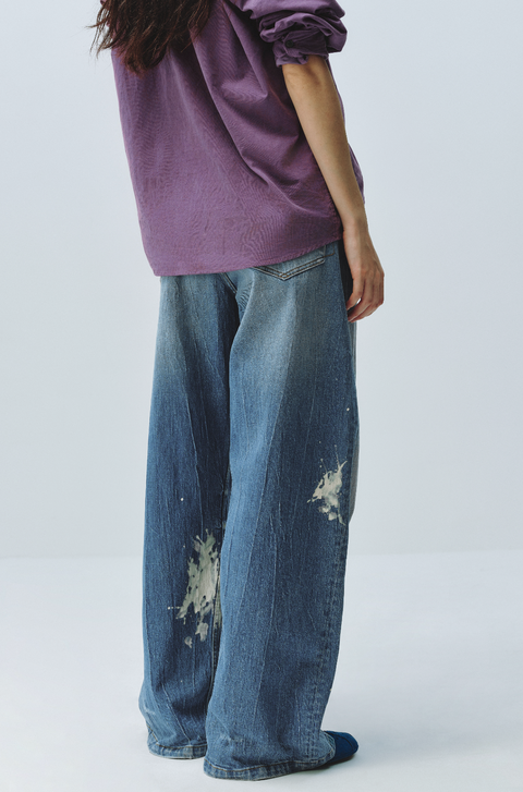 SIMPLE PROJECT PAINT SPLATTER JEANS