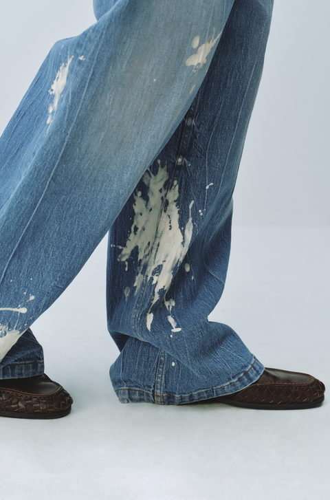 SIMPLE PROJECT PAINT SPLATTER JEANS