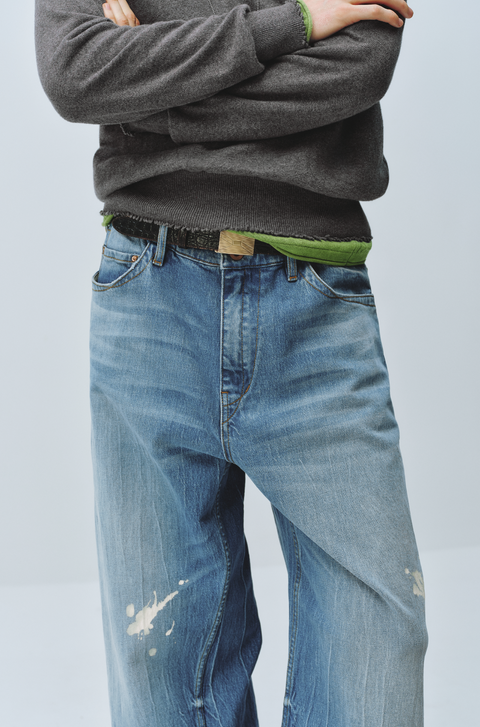 SIMPLE PROJECT PAINT SPLATTER JEANS