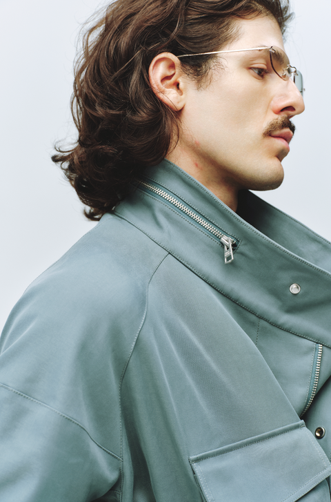 SIMPLE PROJECT BELTED FIELD JACKET