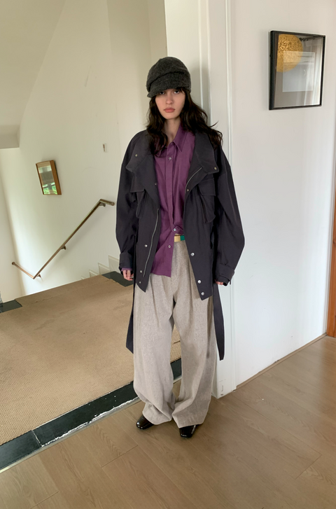 SIMPLE PROJECT BELTED FIELD JACKET