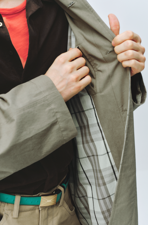SIMPLE PROJECT OVERSIZED TRENCH COAT