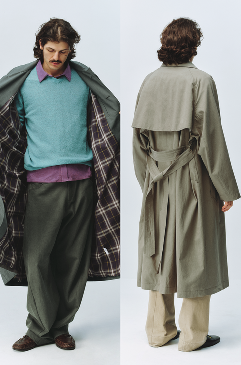 SIMPLE PROJECT OVERSIZED TRENCH COAT