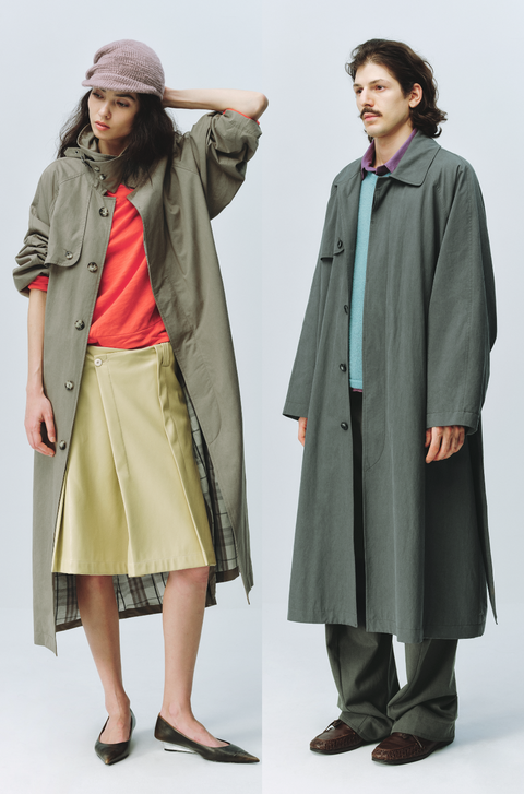 SIMPLE PROJECT OVERSIZED TRENCH COAT