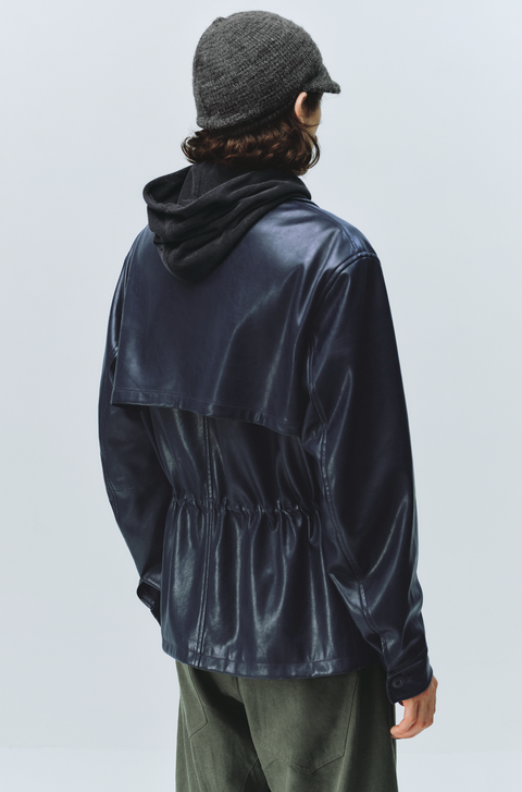 SIMPLE PROJECT COATED HUNTING JACKET