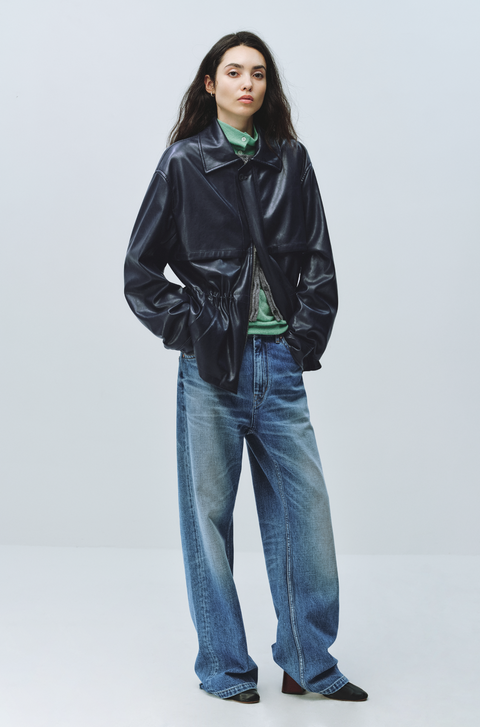 SIMPLE PROJECT COATED HUNTING JACKET
