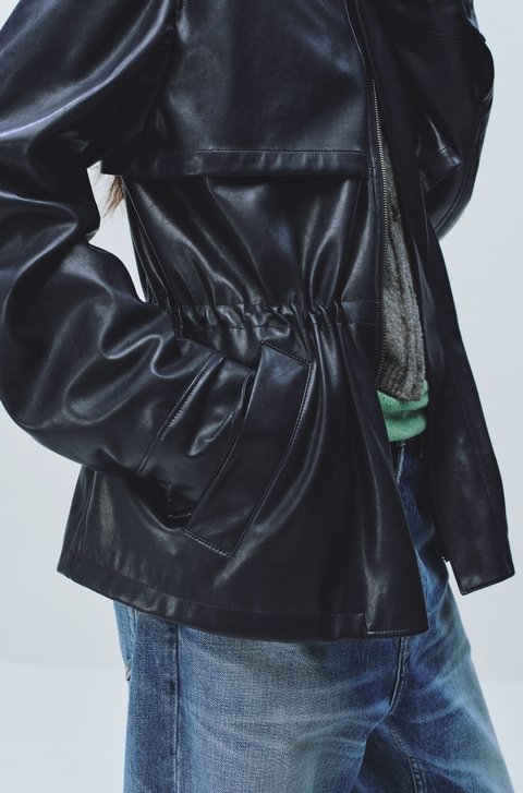 SIMPLE PROJECT COATED HUNTING JACKET
