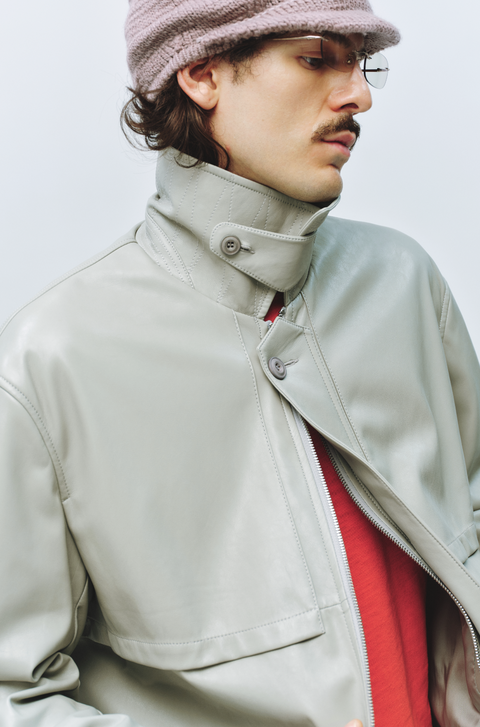 SIMPLE PROJECT COATED HUNTING JACKET