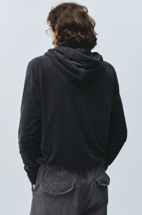 SIMPLE PROJECT TERRY CLOTH HOODIE