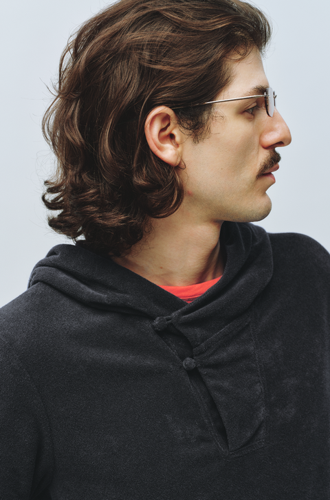 SIMPLE PROJECT TERRY CLOTH HOODIE