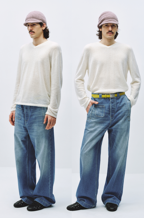 SIMPLE PROJECT WOOL T-SHIRT